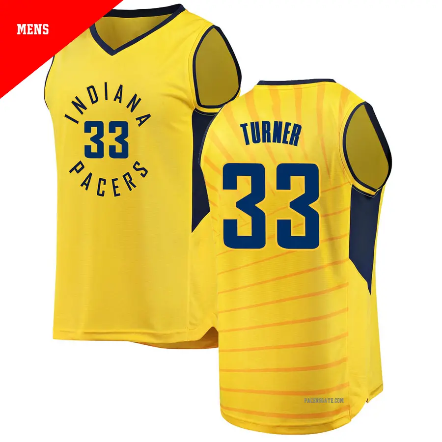 Myles Turner Jersey, Myles Turner Swingman, Fast Break